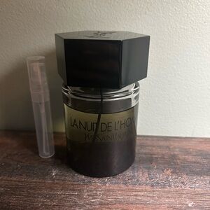 Yves Saint Laurent La Nuit De L'Homme 5 ML Decant/Sample